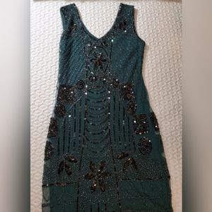 Vintage 1920s Sequin Dress